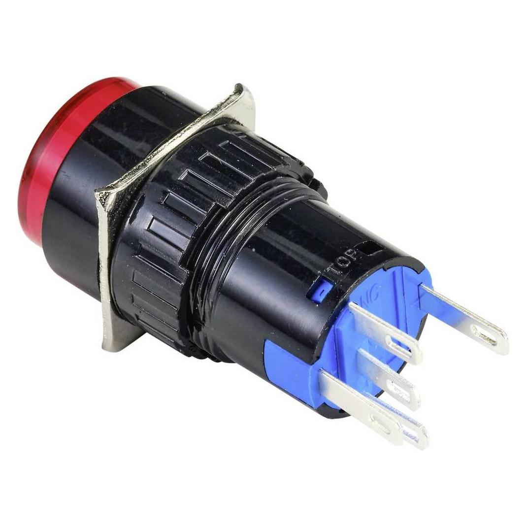 Tru Components Drucktaster rastend 16 mm beleuchtet (TC-9219052)