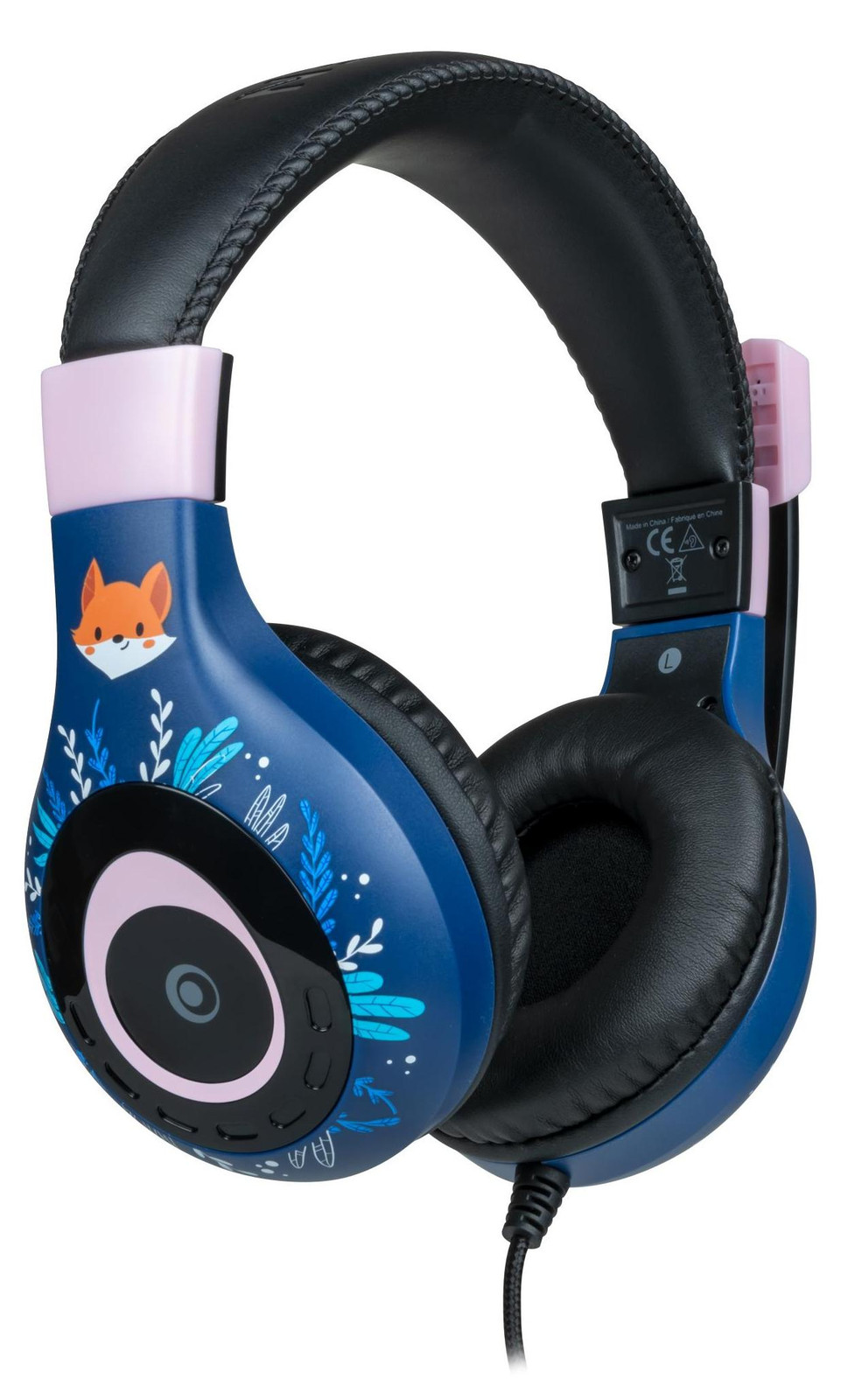 Bigben Interactive V1 Fox Gaming Hoofdtelefoon met Microfoon, Blauw