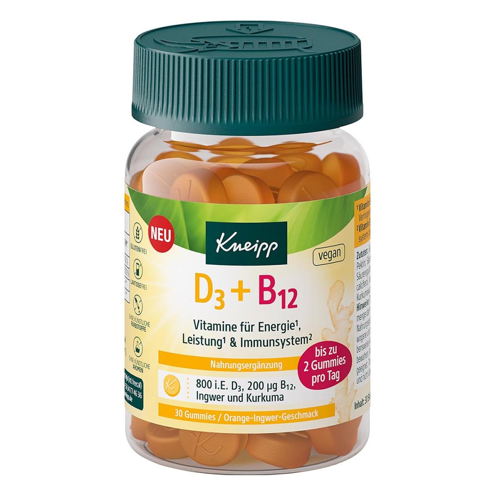 Kneipp GmbH Kneipp D3 + B12 Gummies 19801547