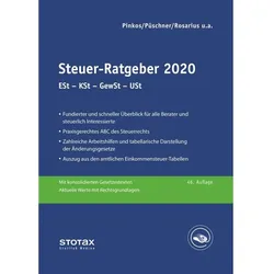 Henseler:Steuer-Ratgeber 2020, Ratgeber von Stollfuss