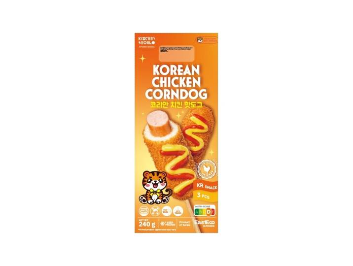 EASTECO Corndog coréen au poulet - 240 g