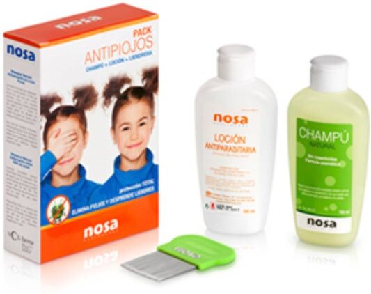 NOSA Set Antipiojos Locion Champu 1% Piretrina