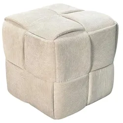 by Living Pouf   , beige , Maße (cm): B: 40 H: 41
