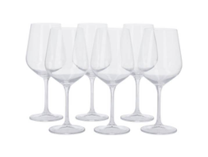 SILVERCREST® Verres à vin rouge, 6 pièces