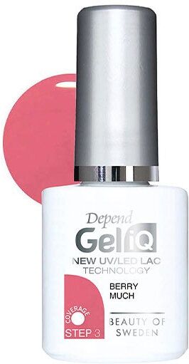 GEL IQ Esmalte New UV/Led Lac Technology Berry much