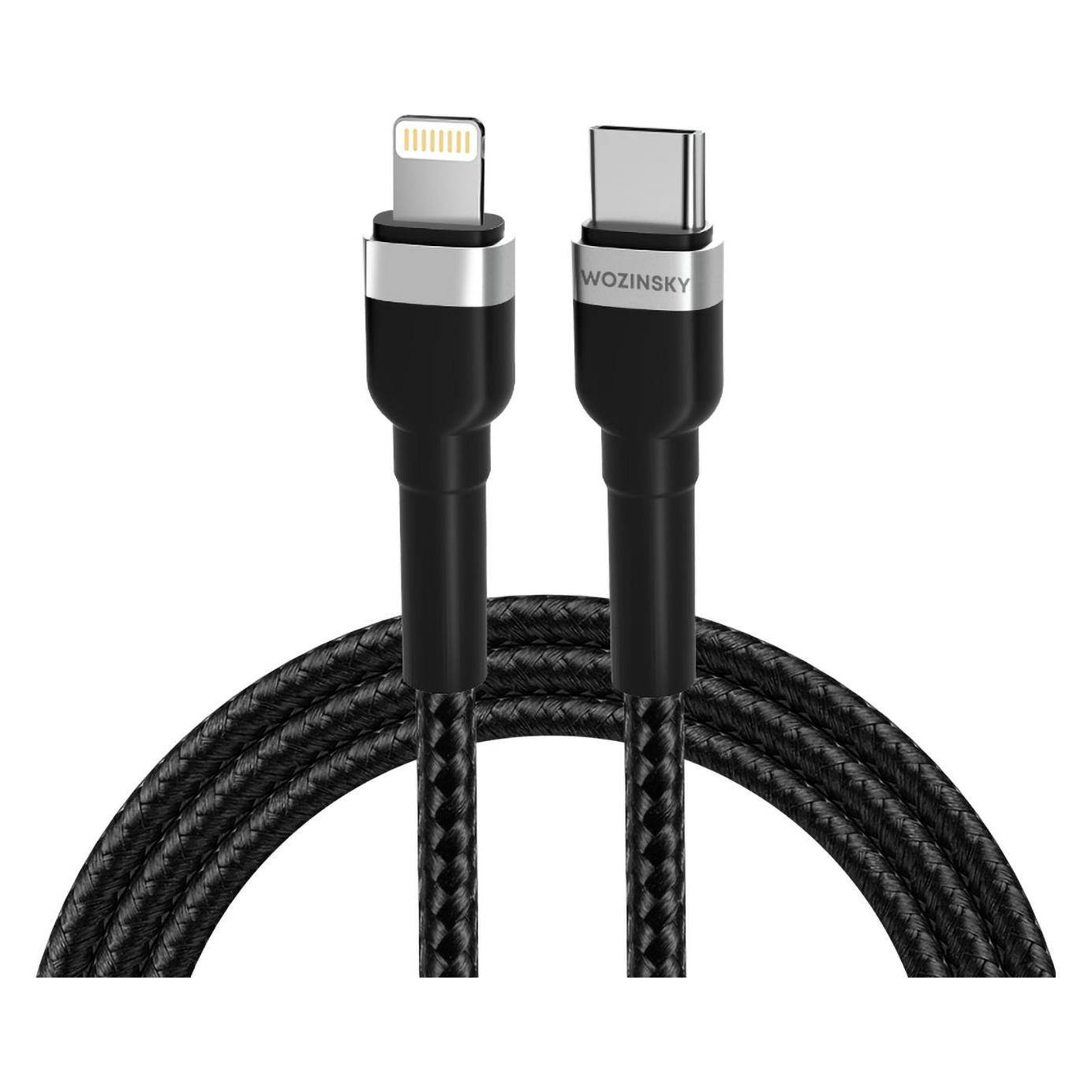 Wozinsky USB C - Lightning (2 m, USB 2.0, 30 W) (1409315874)