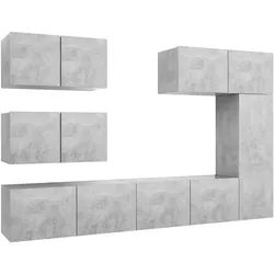 vidaXL, TV Möbel, Devin (6 Stück) (80 x 30 x 30 cm)