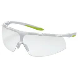 uvex Bügelbrille super fit weiß, grün, lime in Retailverpackung - 9178215