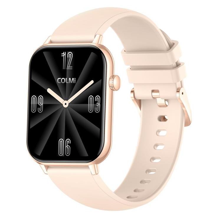 Colmi C28 Gold Smartwatch (Gold, ohne SIM) (C28-gold silicone)
