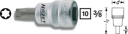Hazet 8802-T50 Innen-TORX Steckschlüssel-Bit-Einsatz T 50 3/8 (10 mm)