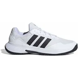 ADIDAS Herren Tennisoutdoorschuhe GAMECOURT 2 E, Größe 48 in Weiß Weiß
