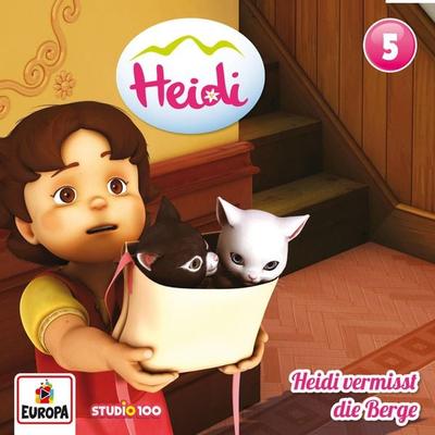 Folge 05: Heidi vermisst die Berge (CGI) - Sarah Blendin,Jan Ullmann, Audio, 4064066619855