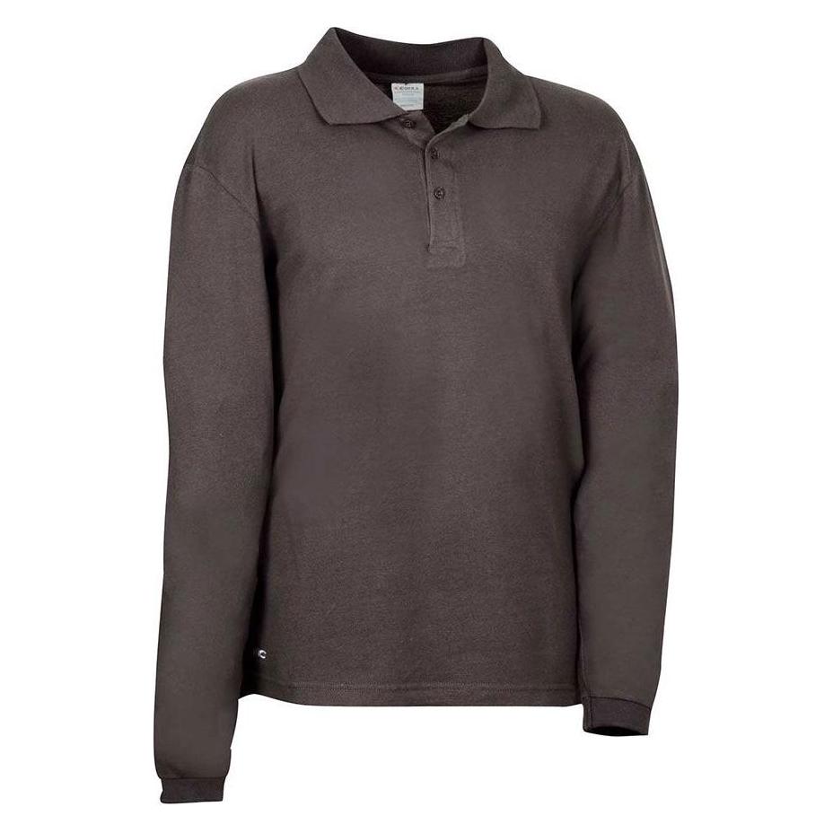 Cofra Polo Wimbledon - Unisex Anthrazit Dunkelgrau 100% Baumwolle (XXL) (45282035)