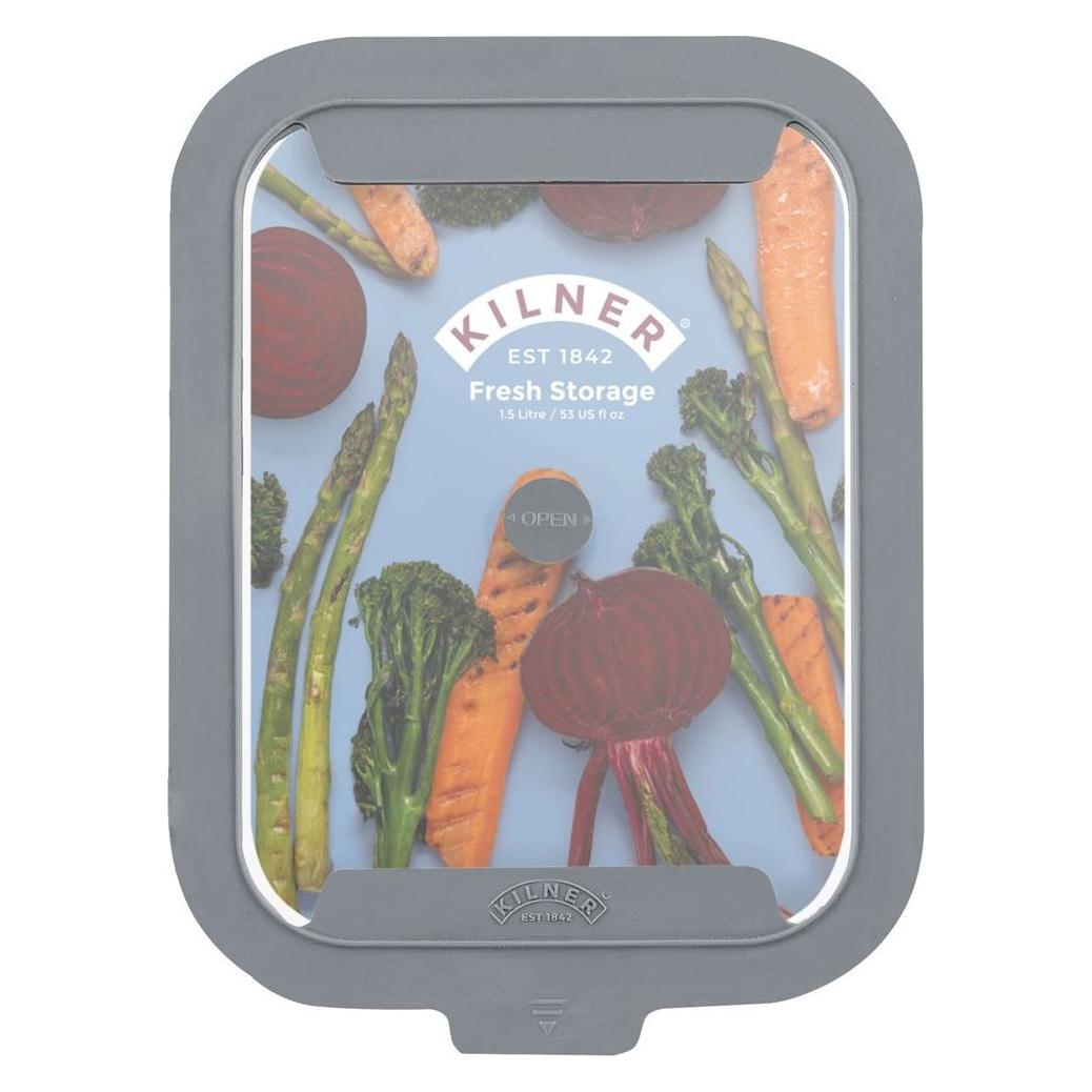 Kilner Hermetischer Glasbehälter 1,5l Rechteck NFS (1.50 l) (0025.098)