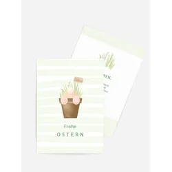 Osterkarten selbst gestalten mit Spruch und Fotos im Onlinedesigner bei Meine-Kartenmanufaktur.de