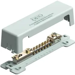 OBO Potentialausgleichsschiene 188mm CuZn grau
