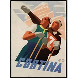POSTER Europa Cortina A3 Rahmenlos