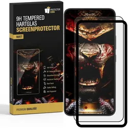 3x 9H Panzerglas für Samsung Galaxy S25 Full-Screen Protector matt entspiegelt Montagehilfe Tempered Hartglas Displayschutz Schutzglas Schutzfolie