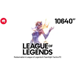 League of Legends 80 USD - 10640 Riot Points