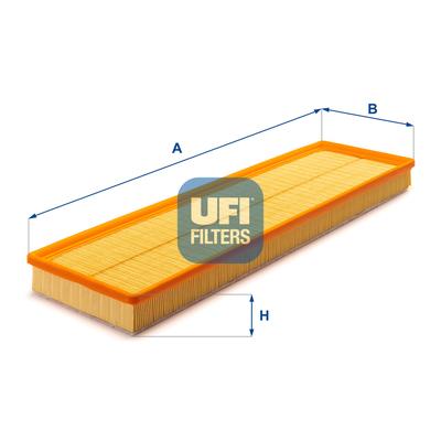 UFI Luftfilter 3000300 Filtereinsatz 49mm für BMW