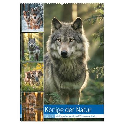 Könige der Natur (Wandkalender 2027 DIN A2 hoch), CALVENDO Monatskalender