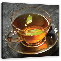 WANDBILD eine tasse tee