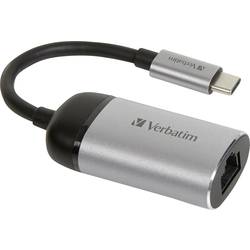 Verbatim USB-C® Adapter [1x USB-C® Stecker - 1x RJ45-Buchse] 49146 0.10 m