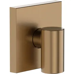 hansgrohe FixFit Fine E Wandanschluss mit Rückflussverhinderer, 28883140, Farbe: Brushed Bronze