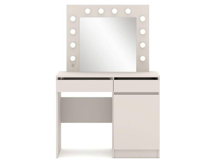 Homlando\, miroir de salle de bain Hollywood\, 95 cm\, cachemire
