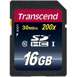 Transcend TS16GSDHC10 Speicherkarte 16 GB