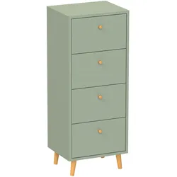 Tchibo - Kommode »Bjarne« mit 4 Schubladen - 40,3x33x101,3cm - braun -