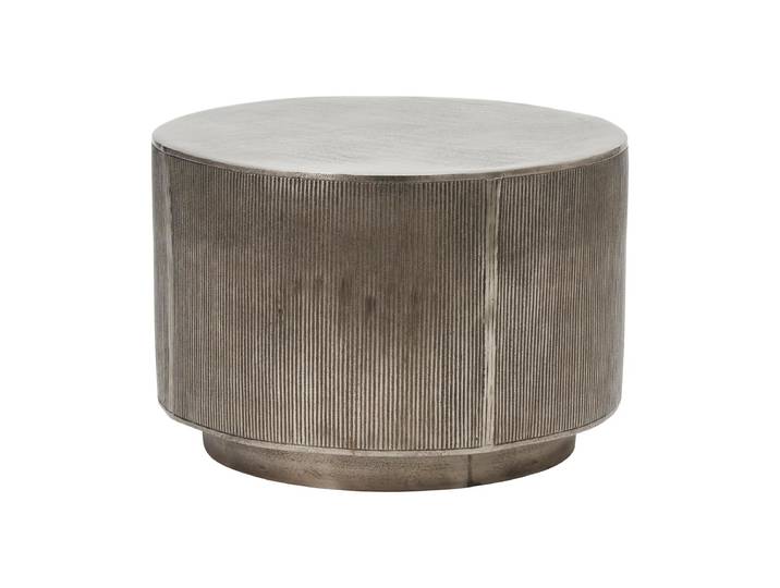House Doctor - Rota Beistelltisch H 35 cm, silber gebürstet