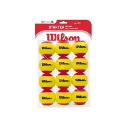Tennisbälle- Wilson - Starter Red Balls (12er Packung) - Stage 3