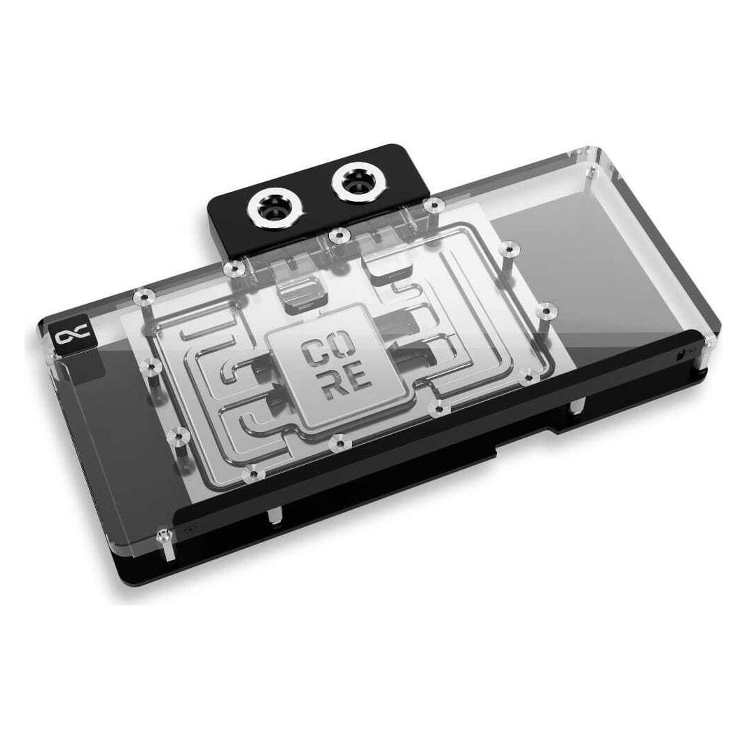 Alphacool Core Geforce RTX 5080/5070 Ti Solid Core (transparent/silber, mit Backplate) (14845)