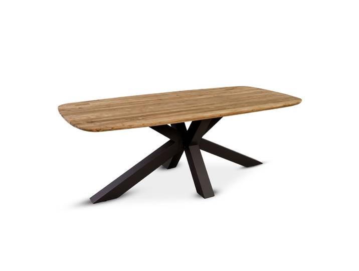 SenS-Line Belgium Brighton Tisch Aluminium/Teak 220x100 cm