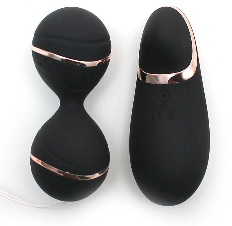Rimba 2 en 1 Boules de Geisha Vibrantes et Vibromasseur Ibiza