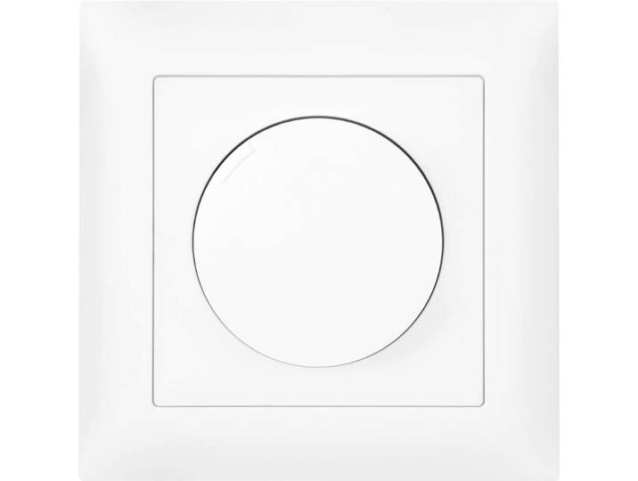 Dimmer Elektrokleinteil weiss Kunststoff Dimmbar B 9 H 9 cm