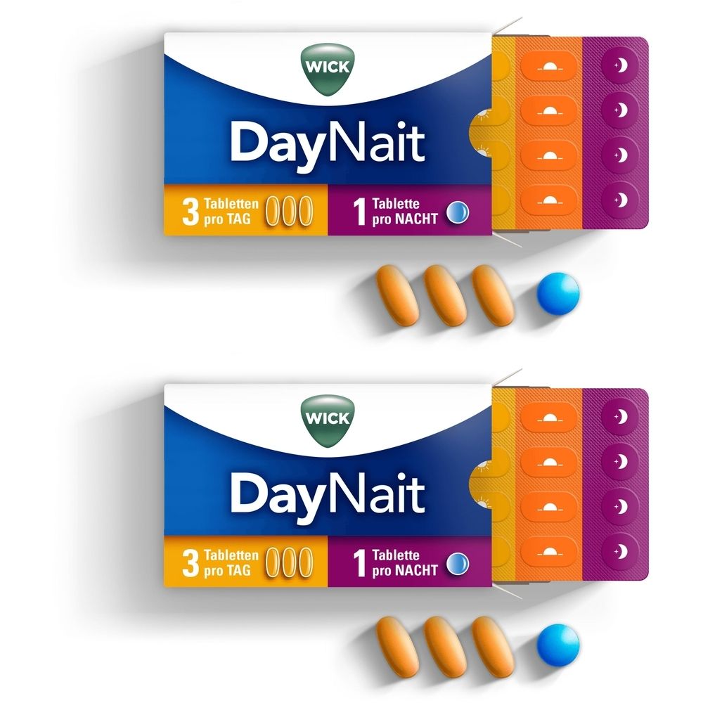 Wick DayNait Filmtabletten 2x 2x16 St