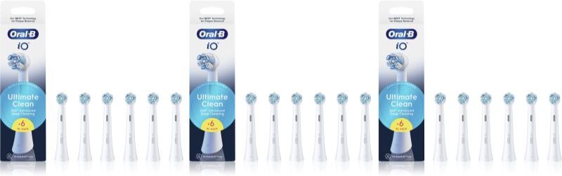 Oral-B iO Ultimate Clean Replacement Heads For Toothbrush