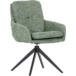 Gutmann Factory OLMO Drehsessel Cord Grün
