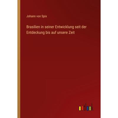 Brasilien in seiner Entwicklung seit der Entdeckung bis auf unsere Zeit, Taschenbuch von Johann Spix, Outlook, 978-3-368-41038-4