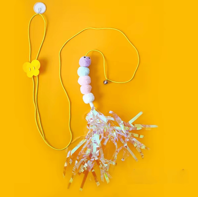 Inspire Curations JumpCatch Automatic Hanging Cat Toy With Electric YoYo Motion c
