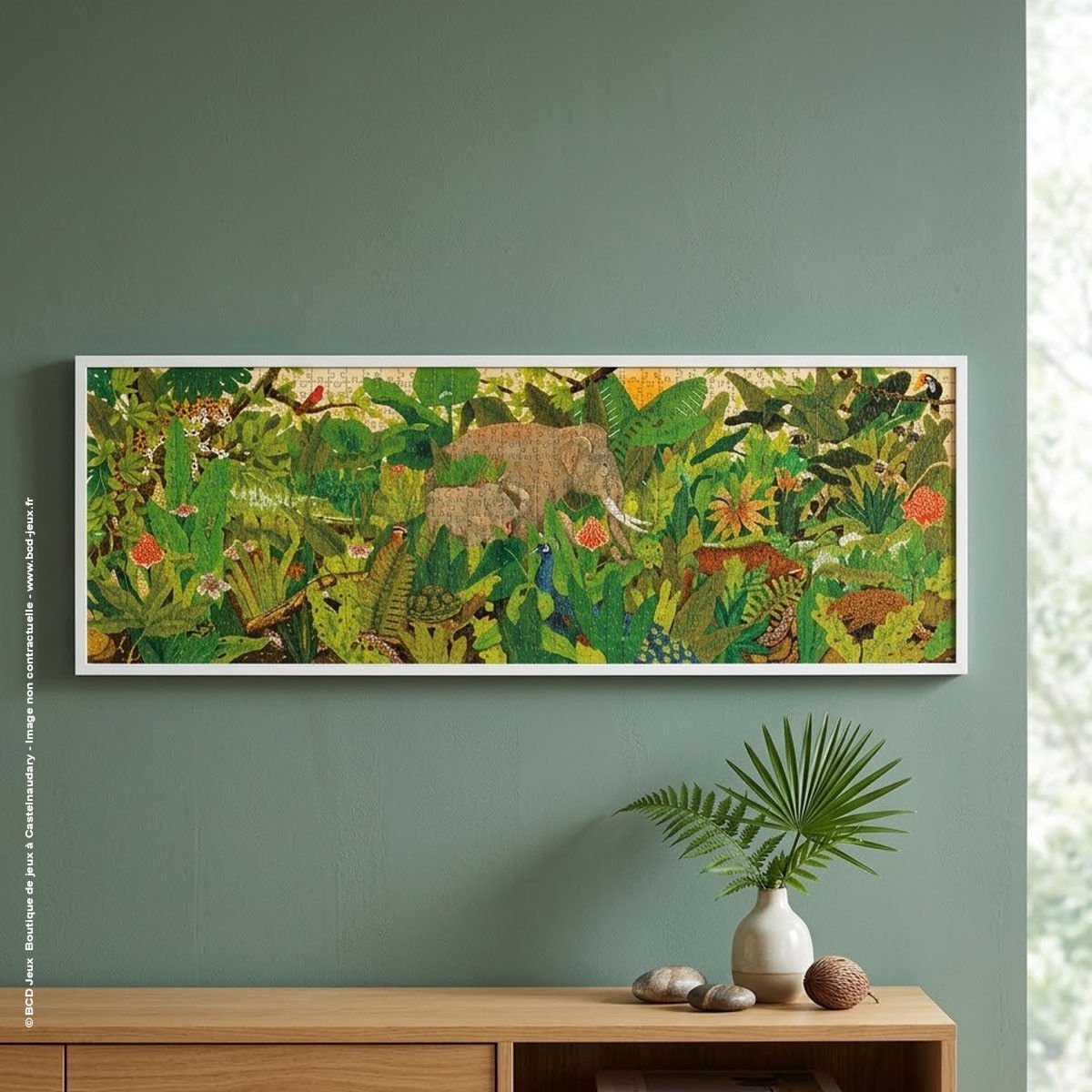 Puzzle Gallery 1000 pcs Hidden in the Nature - Djeco
