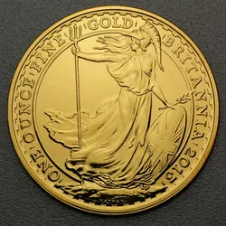 Goldmünze 1oz "Britannia" ab 2013 (24kt) (Großbritannien)