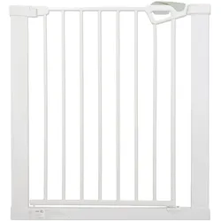 roba easySafe+ Tür-und-Treppen-Schutzgitter mit 14-cm-Erweiterung - 1x5x75cm - weiß -