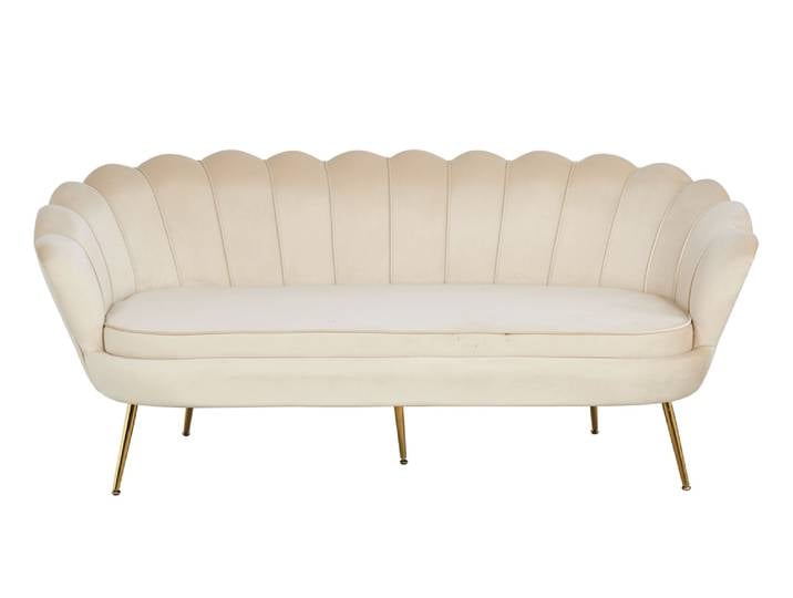 SalesFever Muschelsofa 3-Sitzer