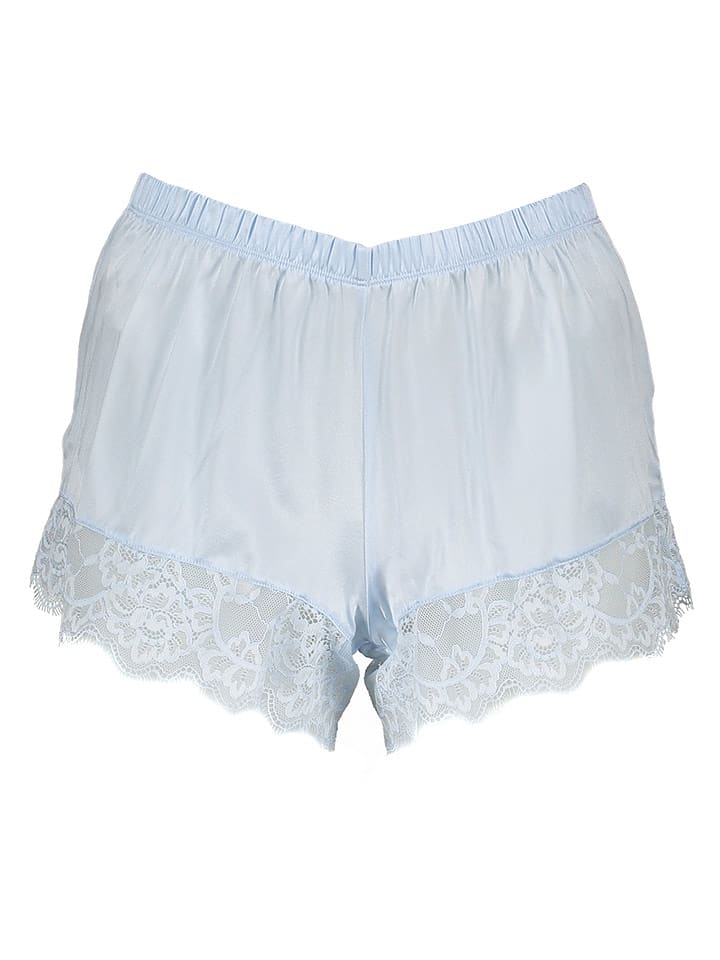 LASCANA Pyjama-Shorts in Hellblau - 38