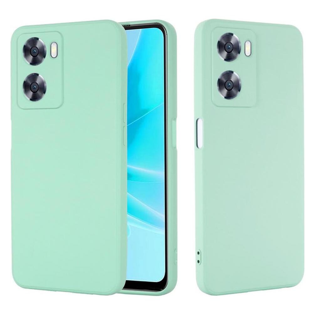 Cover-Discount OPPO A57s - TPU Gummi Hülle grün (Oppo A57s) (660105798A)