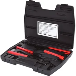 KS Tools Sicherungszangen-Satz mit Ratschenfunktion, 14-tlg - 500.1300