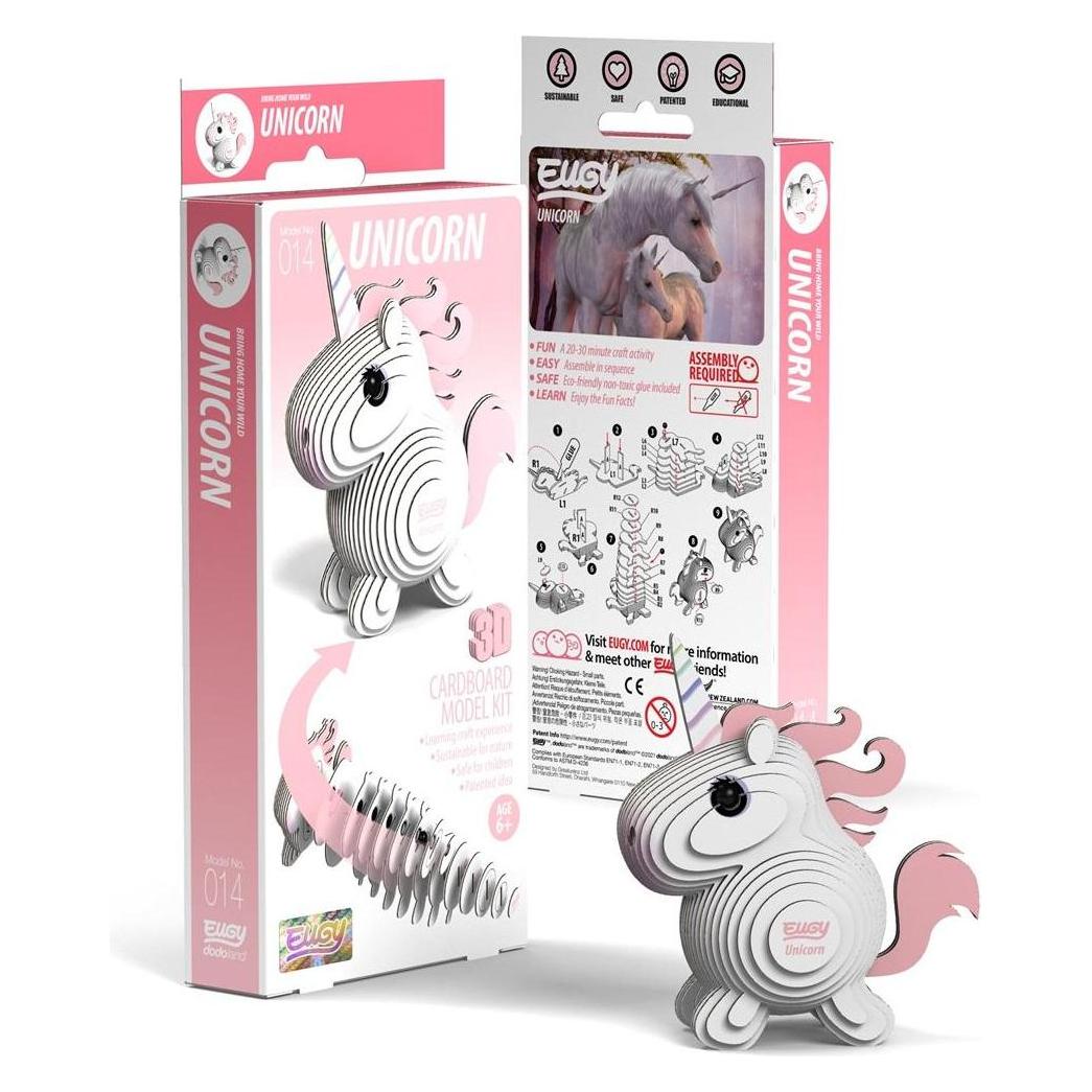 Teka Einhorn Pink Eugy Eco 3D Puzzle (47997269)